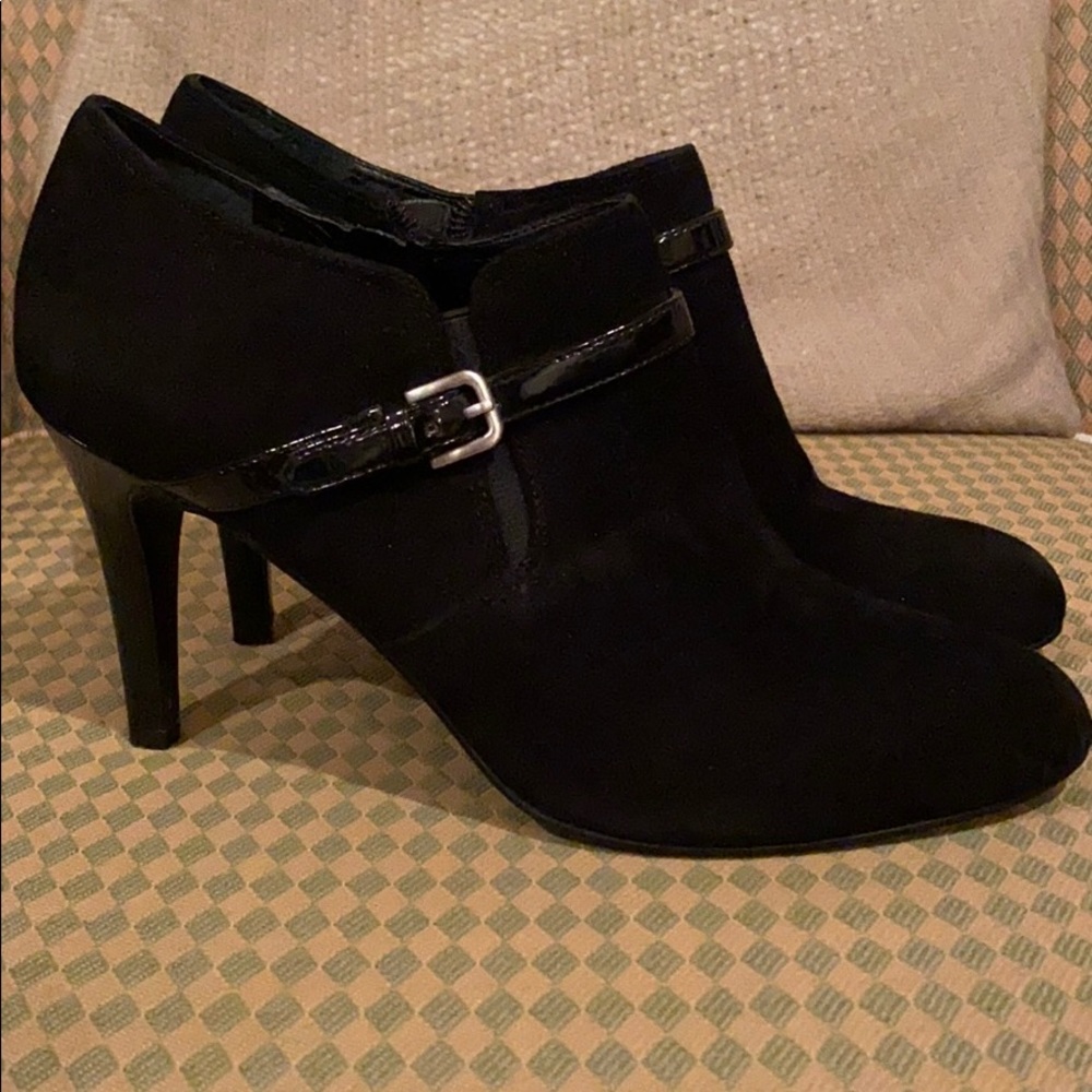 Nine West Suede/Leather Booties